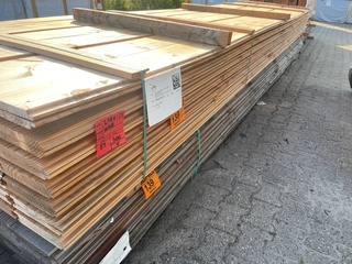Ca. 84x Douglas Wisselsponning, 18x190mm, lengte 500cm